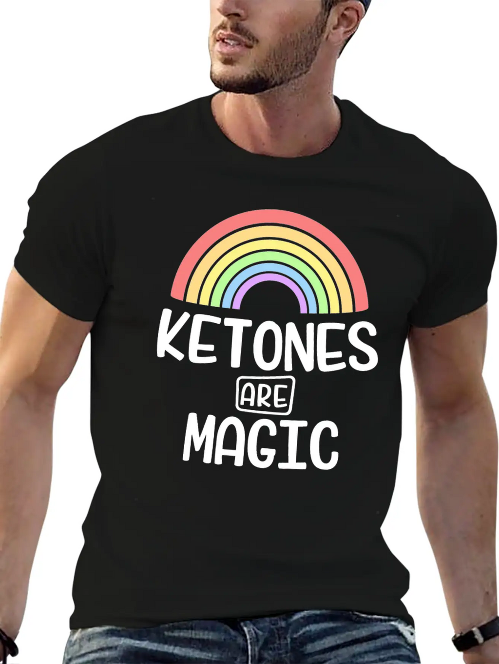 Addicted To Ketones Funny Keto Shirt For Women Diet Classic Cotton Tee – Unisex Comfort For Any Season
