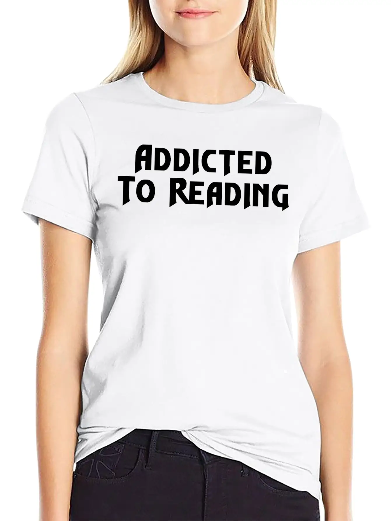 Addicted To Reading Classic Cotton Tee – Unisex Comfort For Any Season