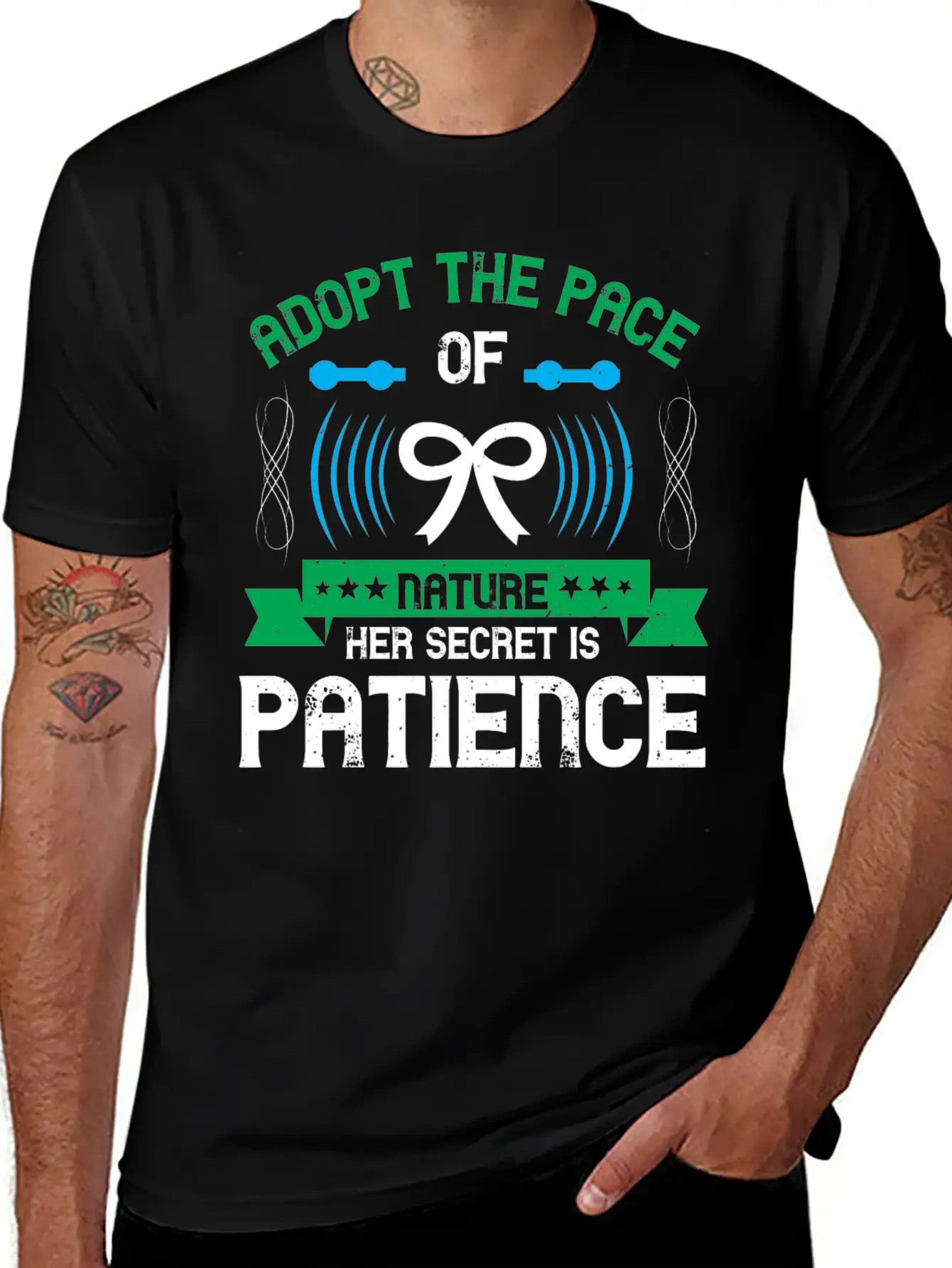 Adopt The Pace Of Nature Her Secret Is Patience Classic Cotton Tee – Unisex Comfort For Any Season