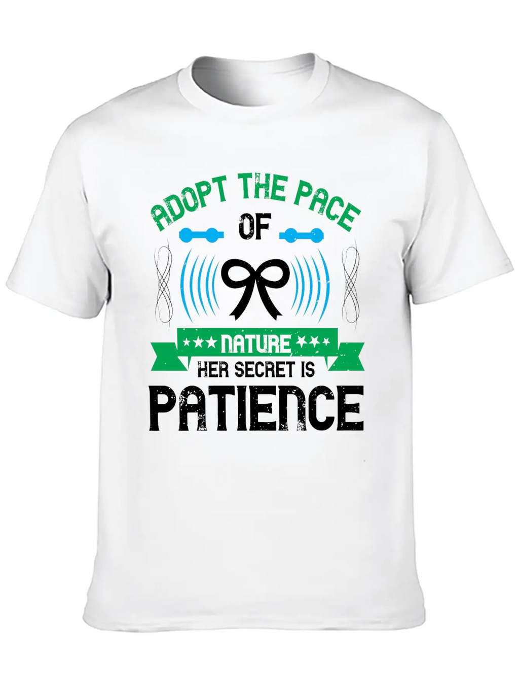 Adopt The Pace Of Nature Her Secret Is Patience Classic Cotton Tee – Unisex Comfort For Any Season