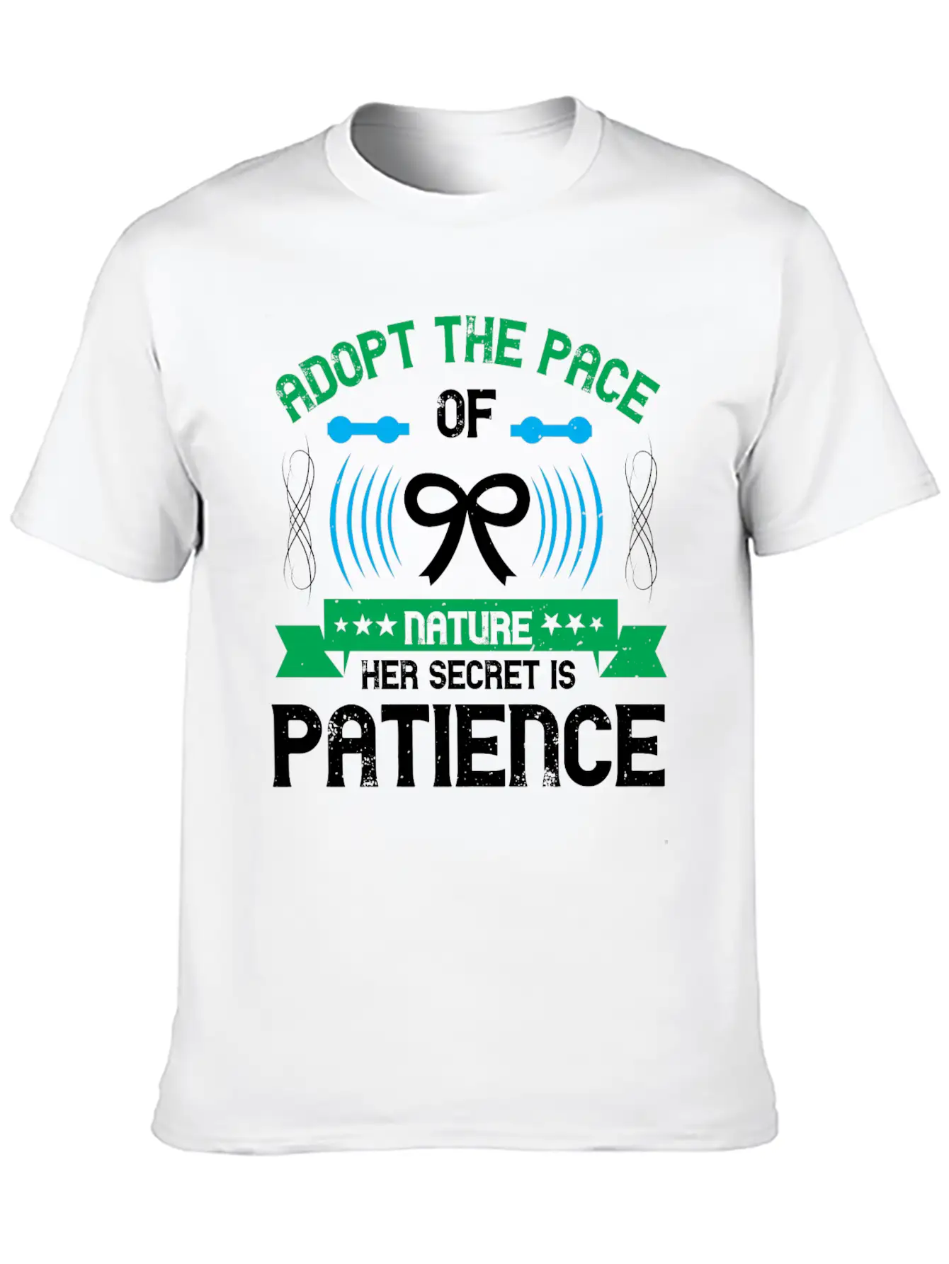 Adopt The Pace Of Nature Her Secret Is Patience Classic Cotton Tee – Unisex Comfort For Any Season
