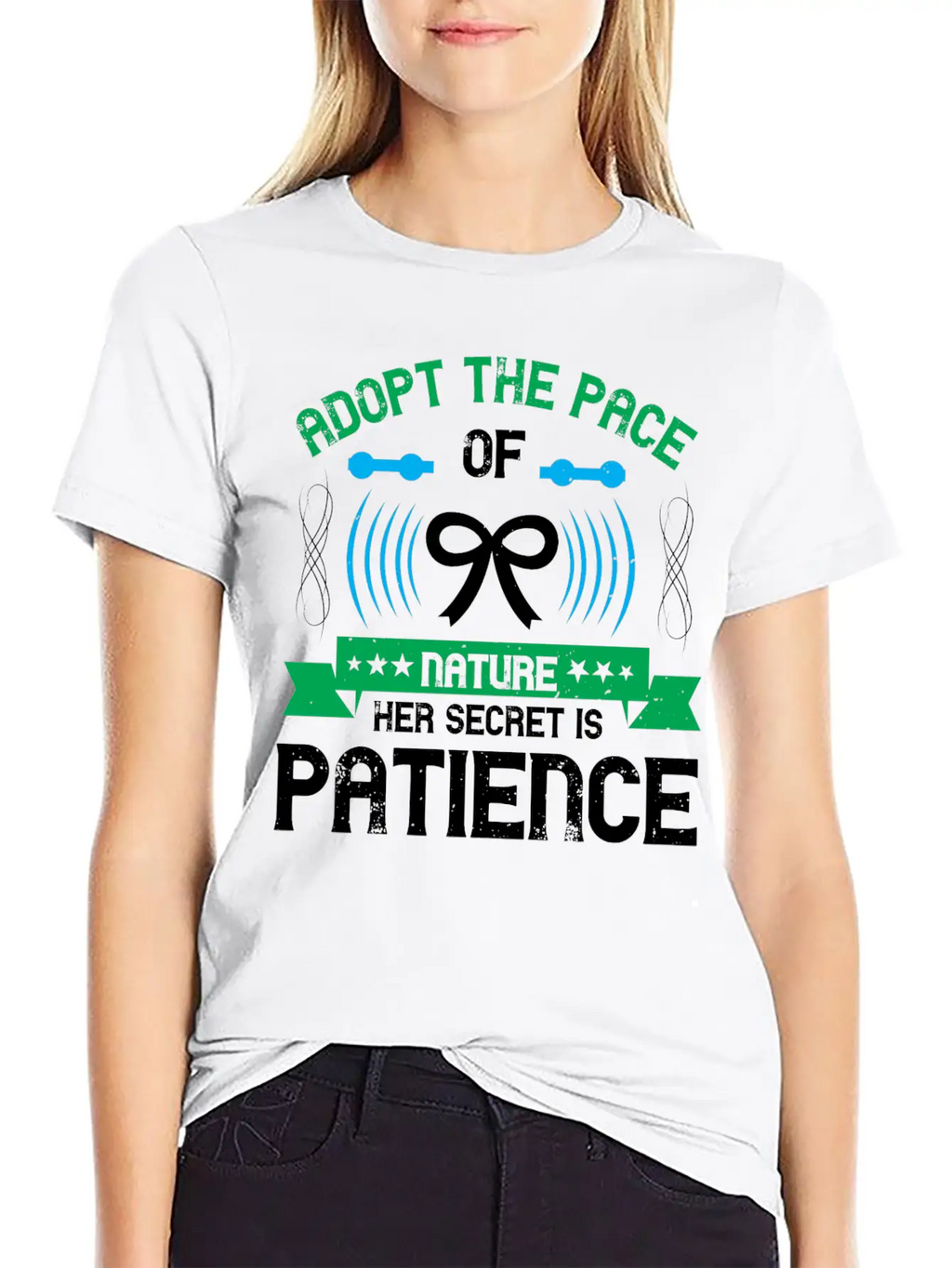 Adopt The Pace Of Nature Her Secret Is Patience Classic Cotton Tee – Unisex Comfort For Any Season