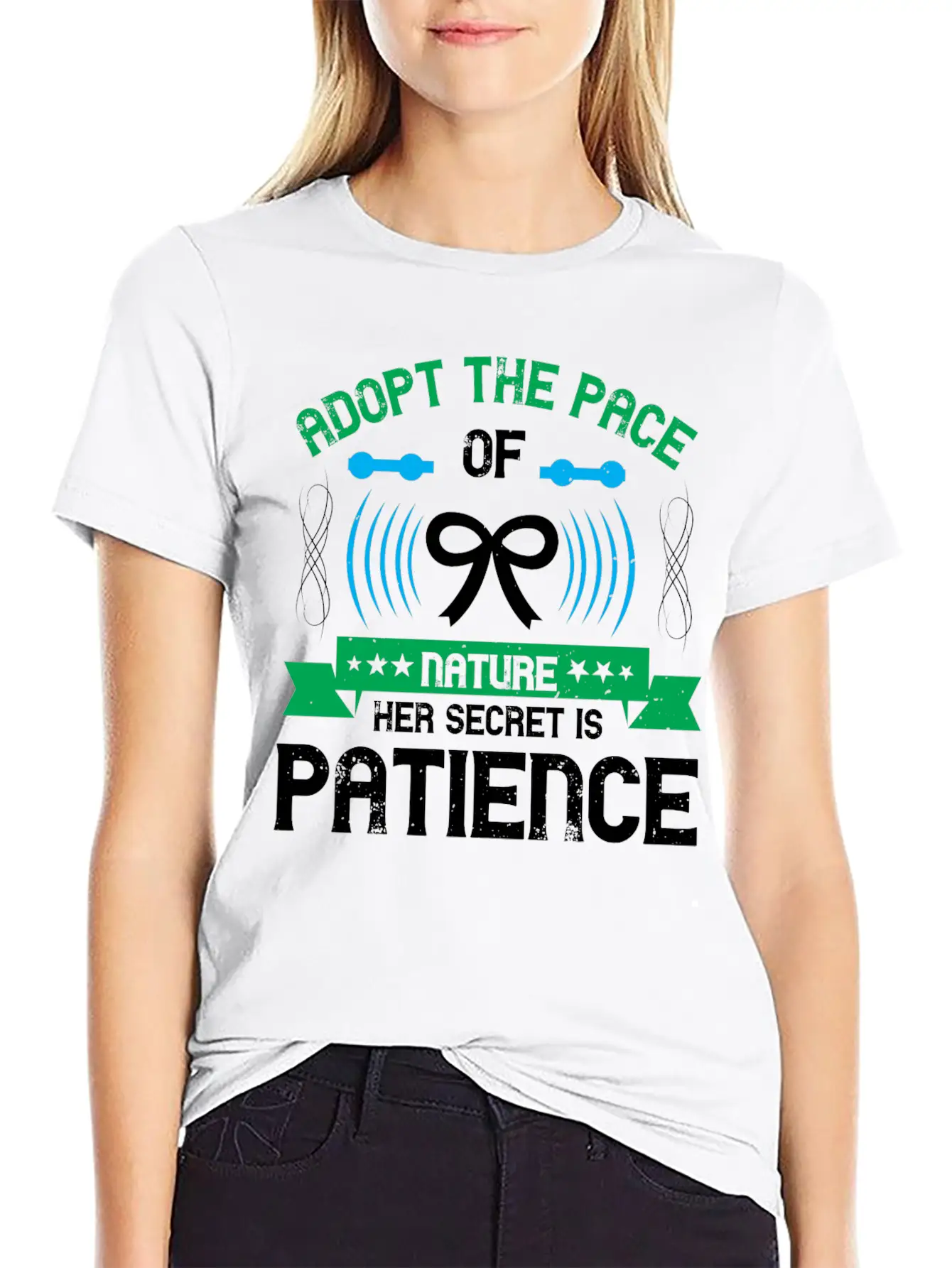 Adopt The Pace Of Nature Her Secret Is Patience Classic Cotton Tee – Unisex Comfort For Any Season