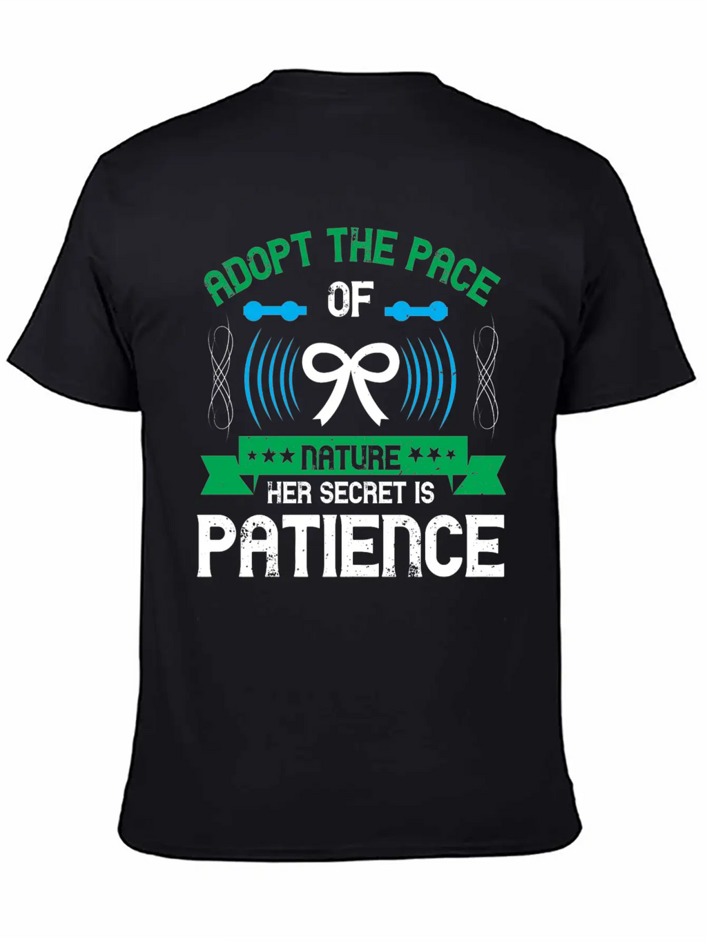 Adopt The Pace Of Nature Her Secret Is Patience Classic Cotton Tee – Unisex Comfort For Any Season