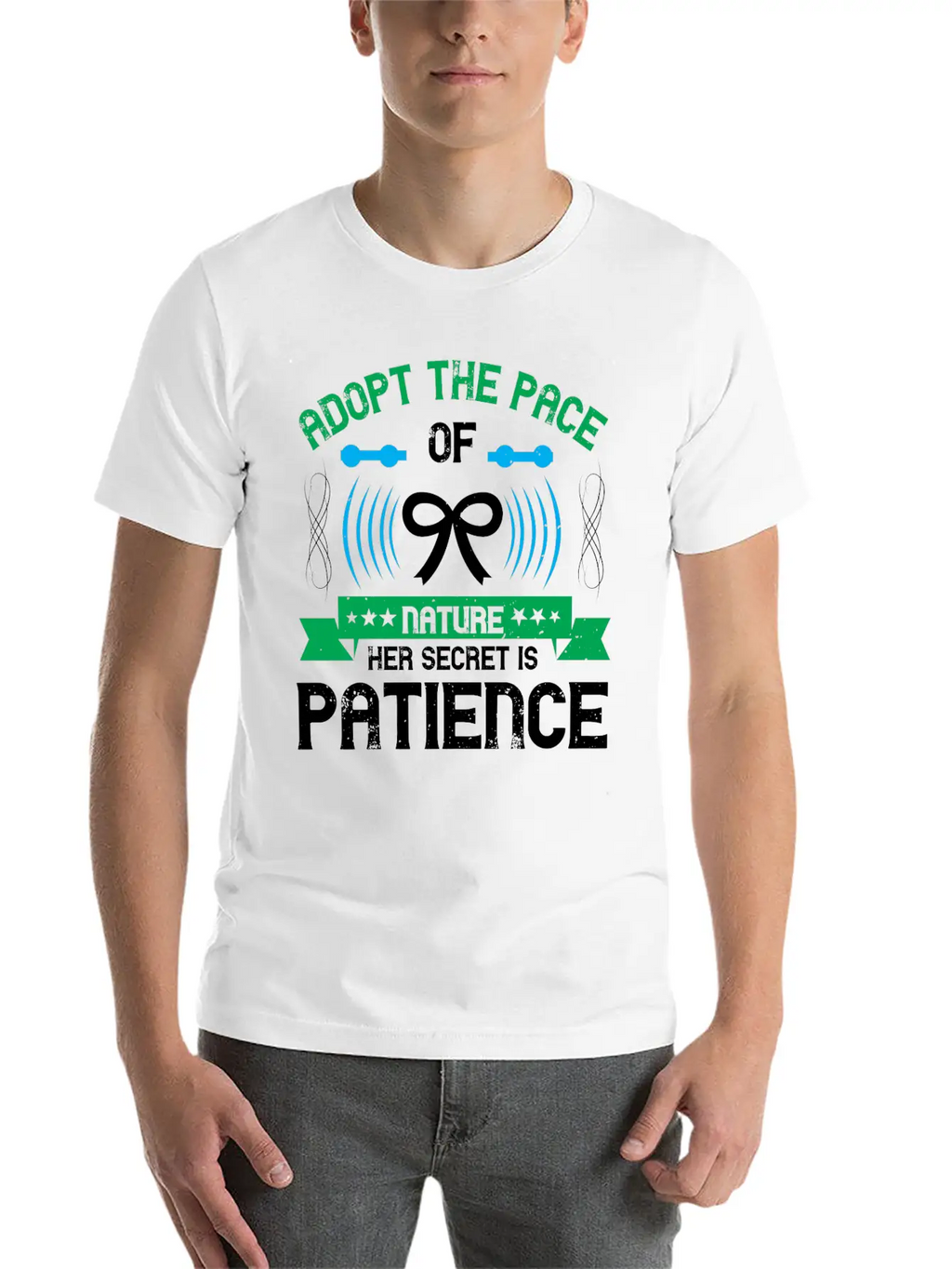 Adopt The Pace Of Nature Her Secret Is Patience Classic Cotton Tee – Unisex Comfort For Any Season