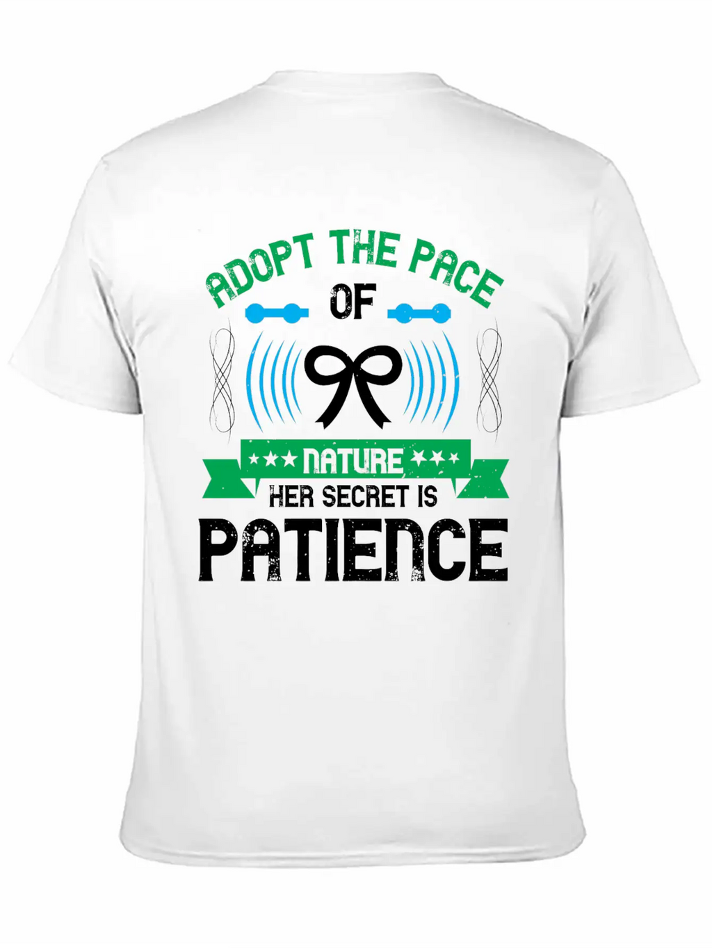 Adopt The Pace Of Nature Her Secret Is Patience Classic Cotton Tee – Unisex Comfort For Any Season