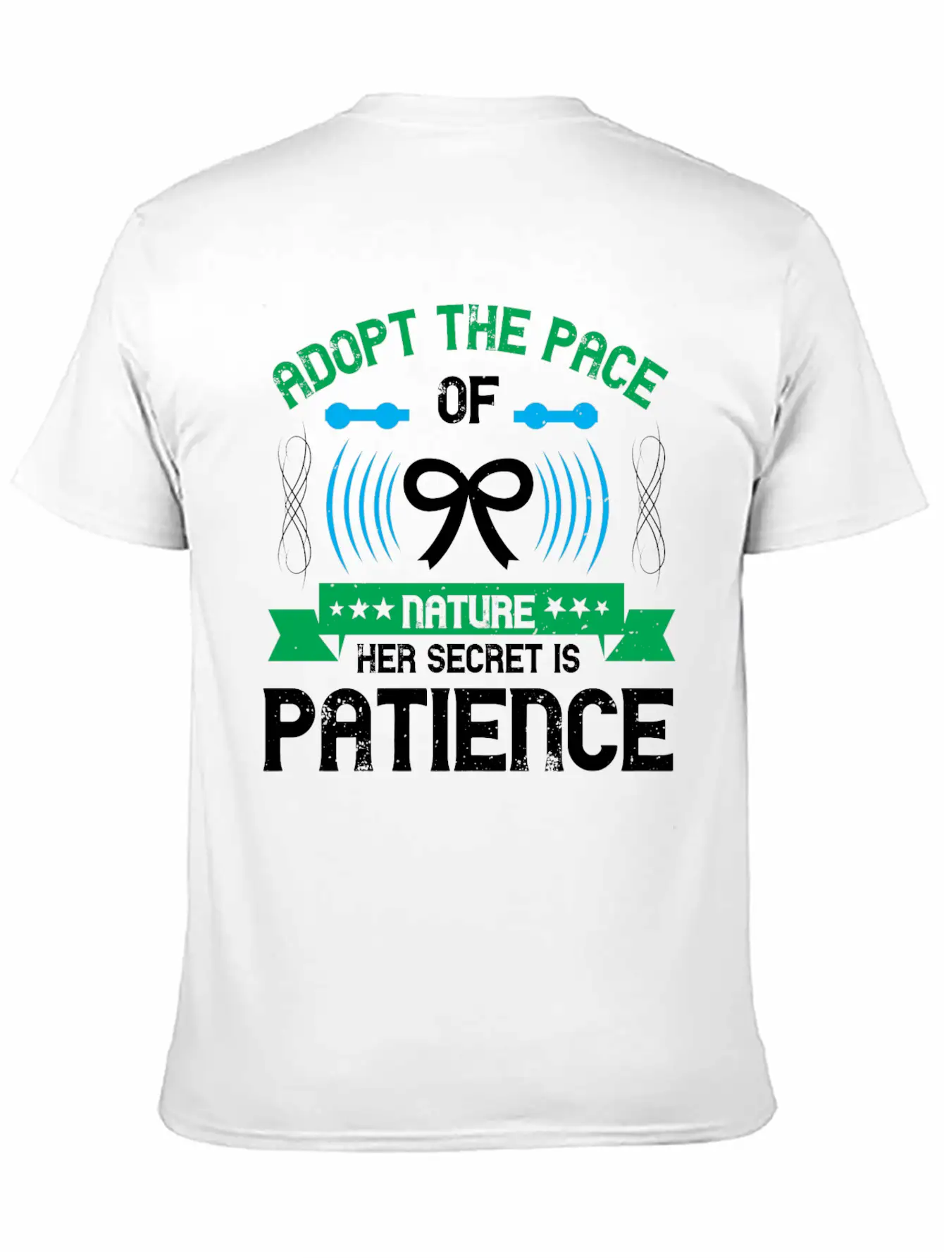 Adopt The Pace Of Nature Her Secret Is Patience Classic Cotton Tee – Unisex Comfort For Any Season
