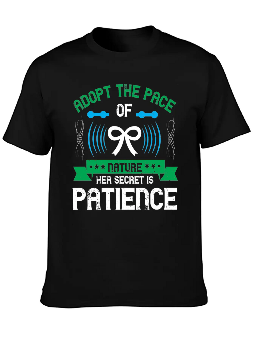 Adopt The Pace Of Nature Her Secret Is Patience Classic Cotton Tee – Unisex Comfort For Any Season