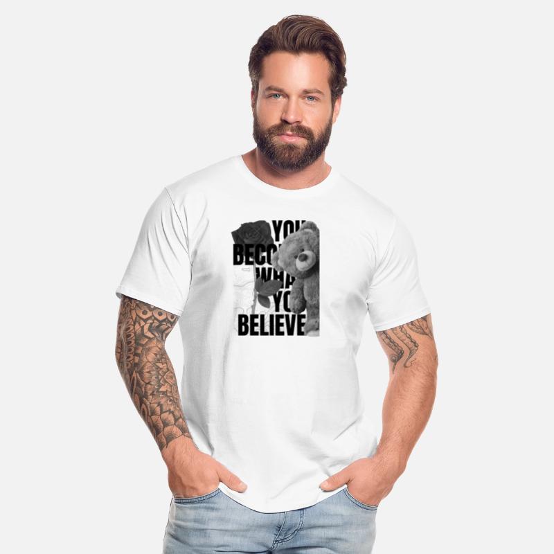 Adorable Teddy Bear with Rose and Forest Scene