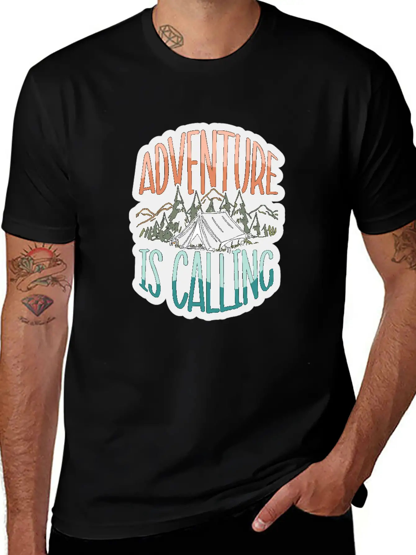 Adventure Traveling Present Travel Lover Breathable Soft Cotton T-Shirt – Timeless Casual Look