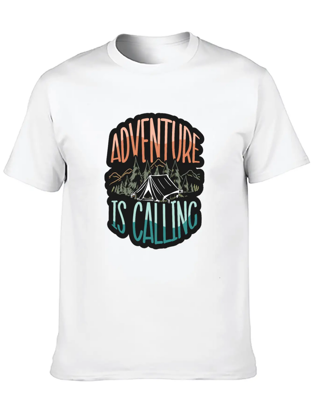 Adventure Traveling Present Travel Lover Breathable Soft Cotton T-Shirt – Timeless Casual Look