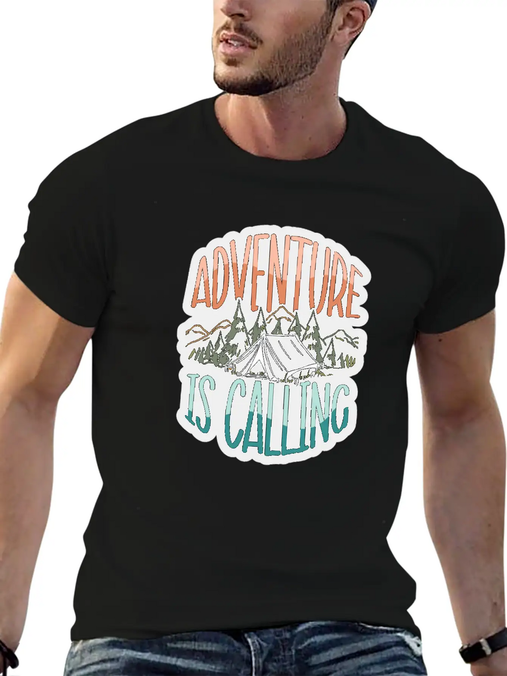 Adventure Traveling Present Travel Lover Breathable Soft Cotton T-Shirt – Timeless Casual Look