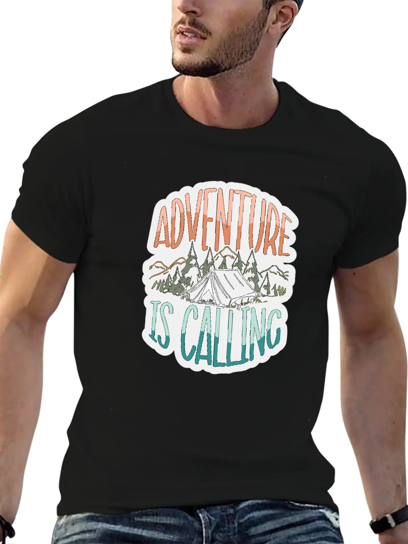 Adventure Traveling Present Travel Lover Breathable Soft Cotton T-Shirt – Timeless Casual Look