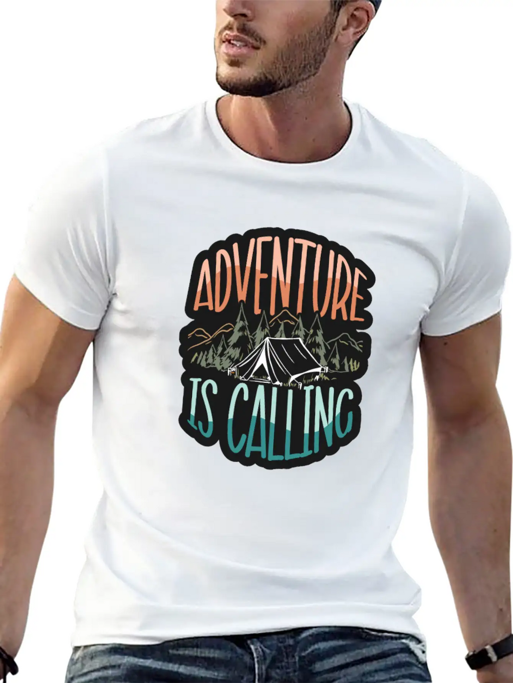Adventure Traveling Present Travel Lover Breathable Soft Cotton T-Shirt – Timeless Casual Look