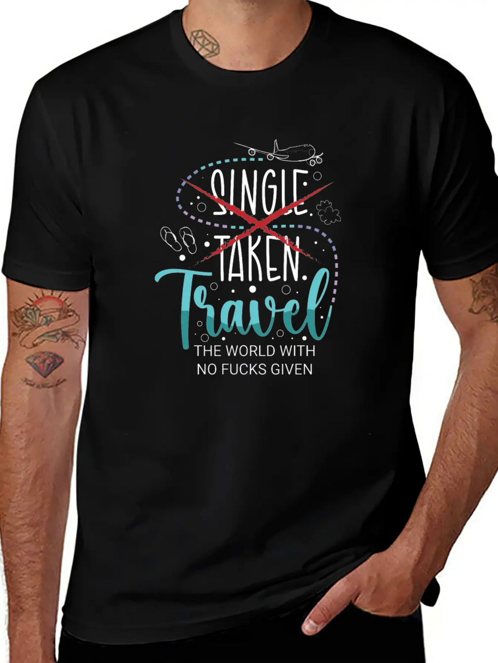Adventure Traveling Present Travel Lover Camping Timeless Short Sleeve Tee – Comfy And Minimalist Design
