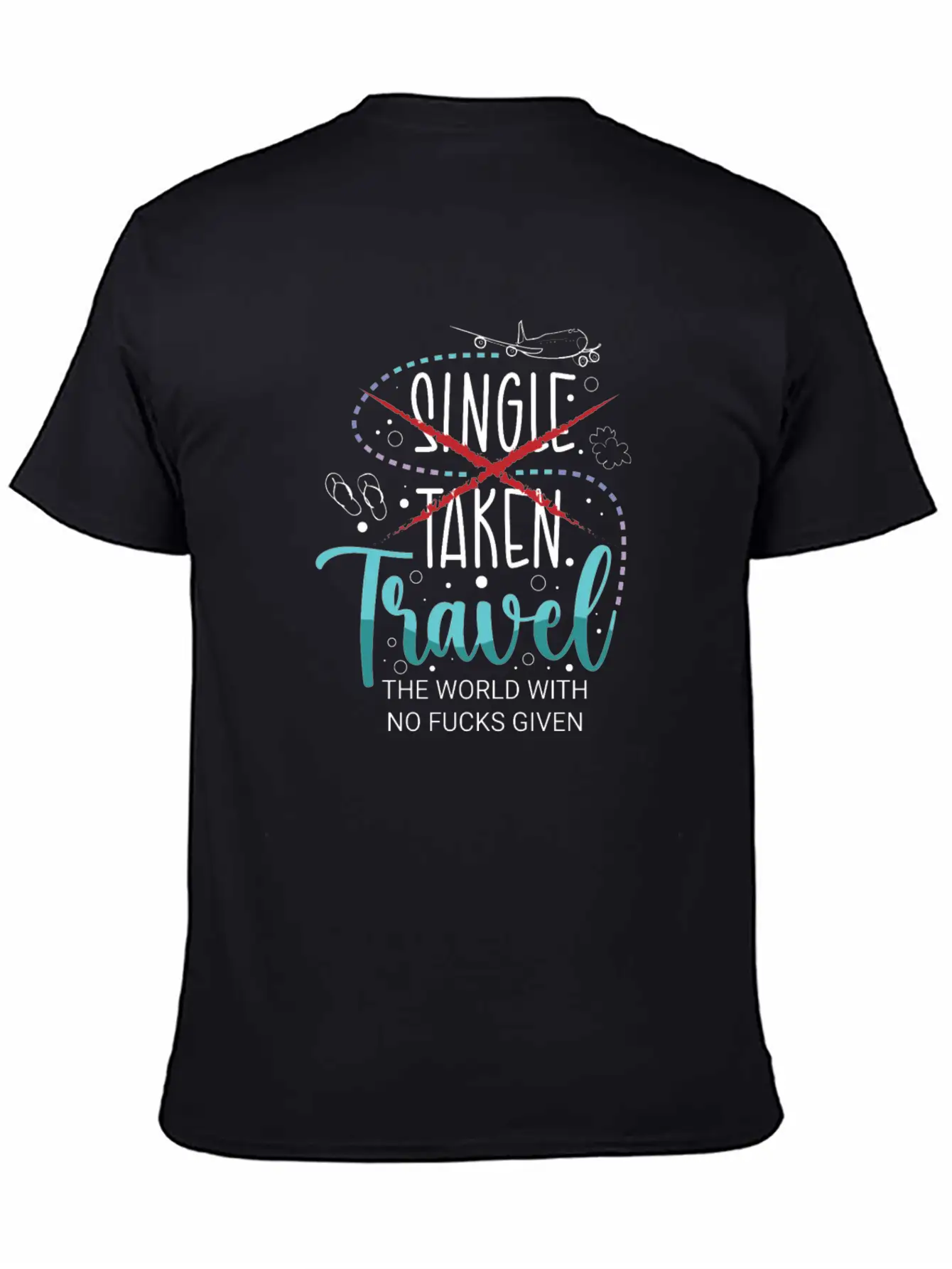 Adventure Traveling Present Travel Lover Camping Timeless Short Sleeve Tee – Comfy And Minimalist Design