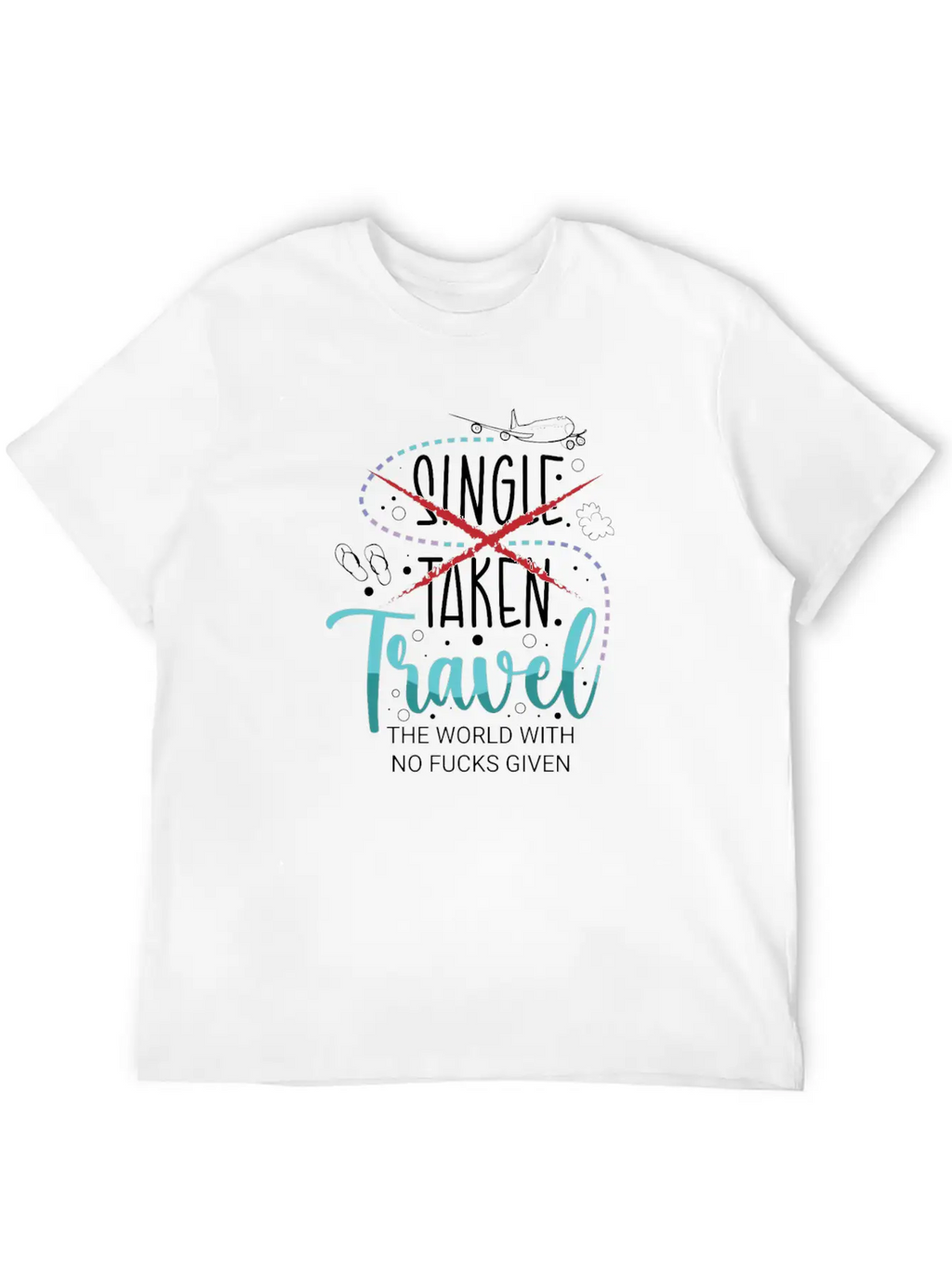 Adventure Traveling Present Travel Lover Camping Timeless Short Sleeve Tee – Comfy And Minimalist Design