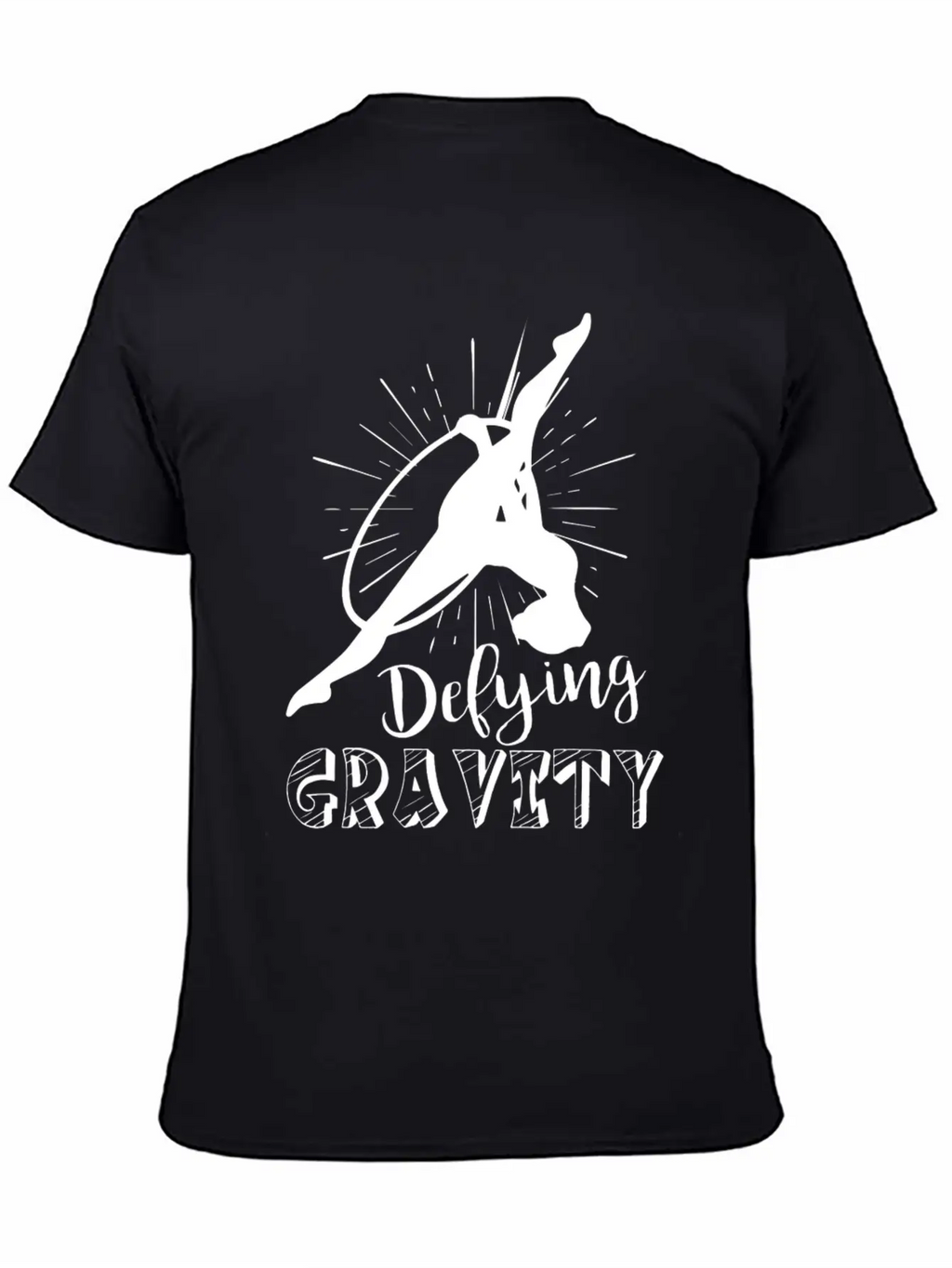 Aerialist Defying Gravity Shirt Comfortable Minimalist Graphic Tee – Summer Style Essential