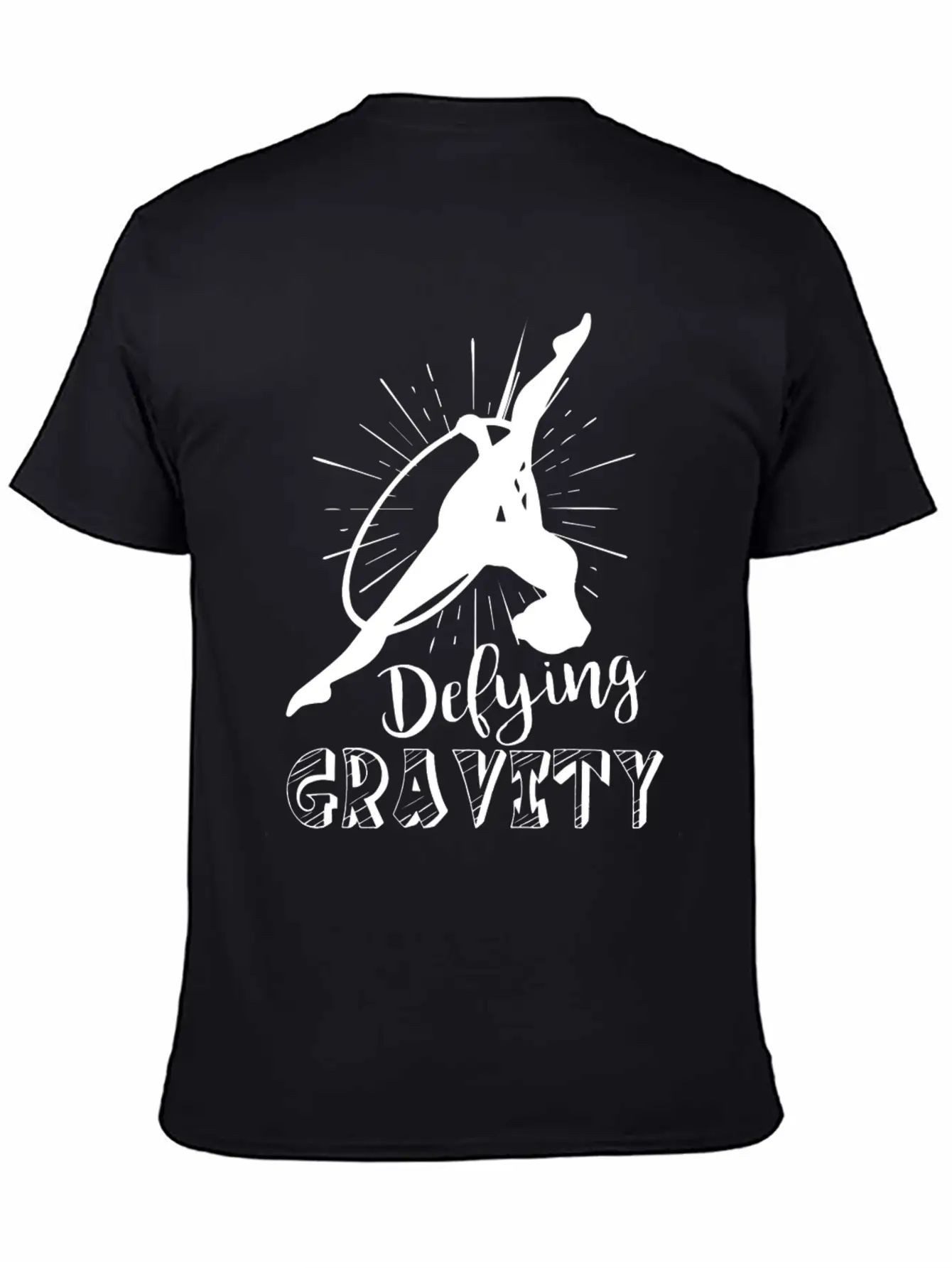 Aerialist Defying Gravity Shirt Comfortable Minimalist Graphic Tee – Summer Style Essential