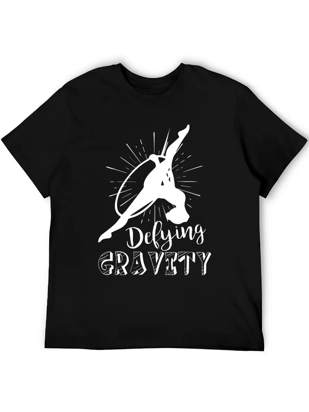 Aerialist Defying Gravity Shirt Comfortable Minimalist Graphic Tee – Summer Style Essential
