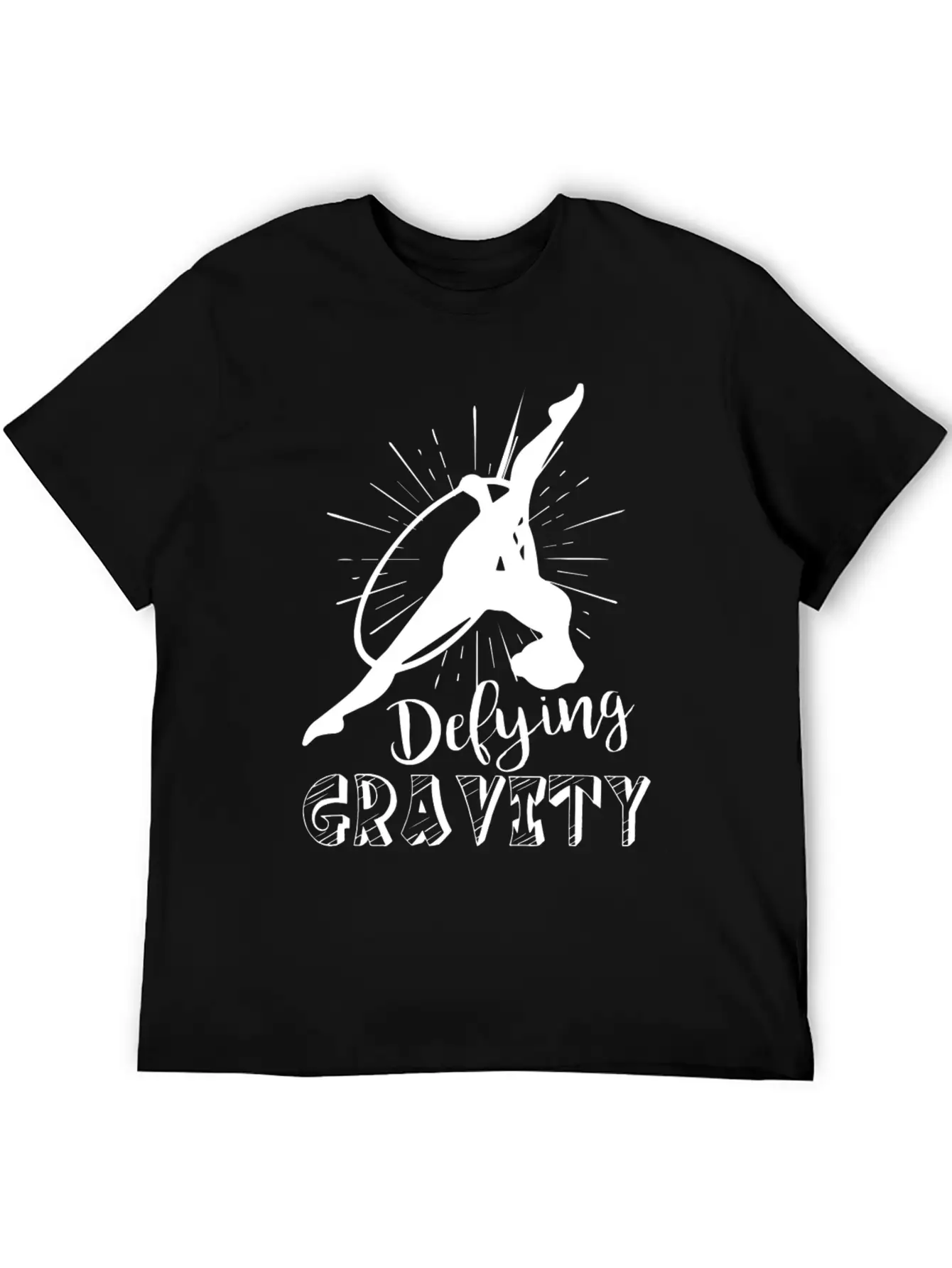 Aerialist Defying Gravity Shirt Comfortable Minimalist Graphic Tee – Summer Style Essential