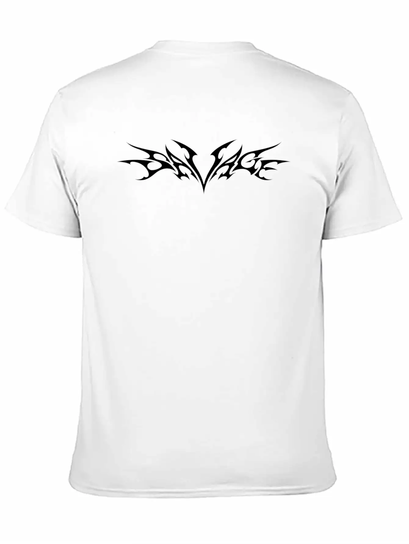 Aespa Savage Logo Classic Fit Graphic Tee For Daily Comfort – Unisex Cotton Shirt