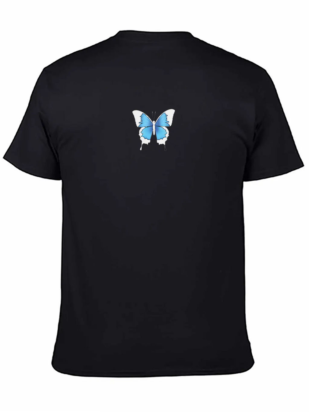 Aesthetic Butterfly Blue - Grunge Soft Grunge Classic Cotton Tee – Unisex Comfort For Any Season