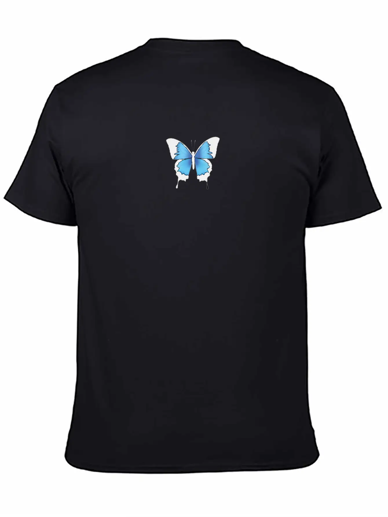 Aesthetic Butterfly Blue - Grunge Soft Grunge Classic Cotton Tee – Unisex Comfort For Any Season