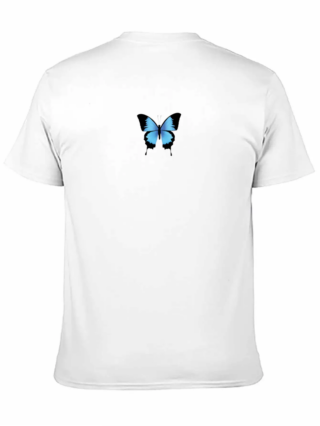Aesthetic Butterfly Blue - Grunge Soft Grunge Classic Cotton Tee – Unisex Comfort For Any Season