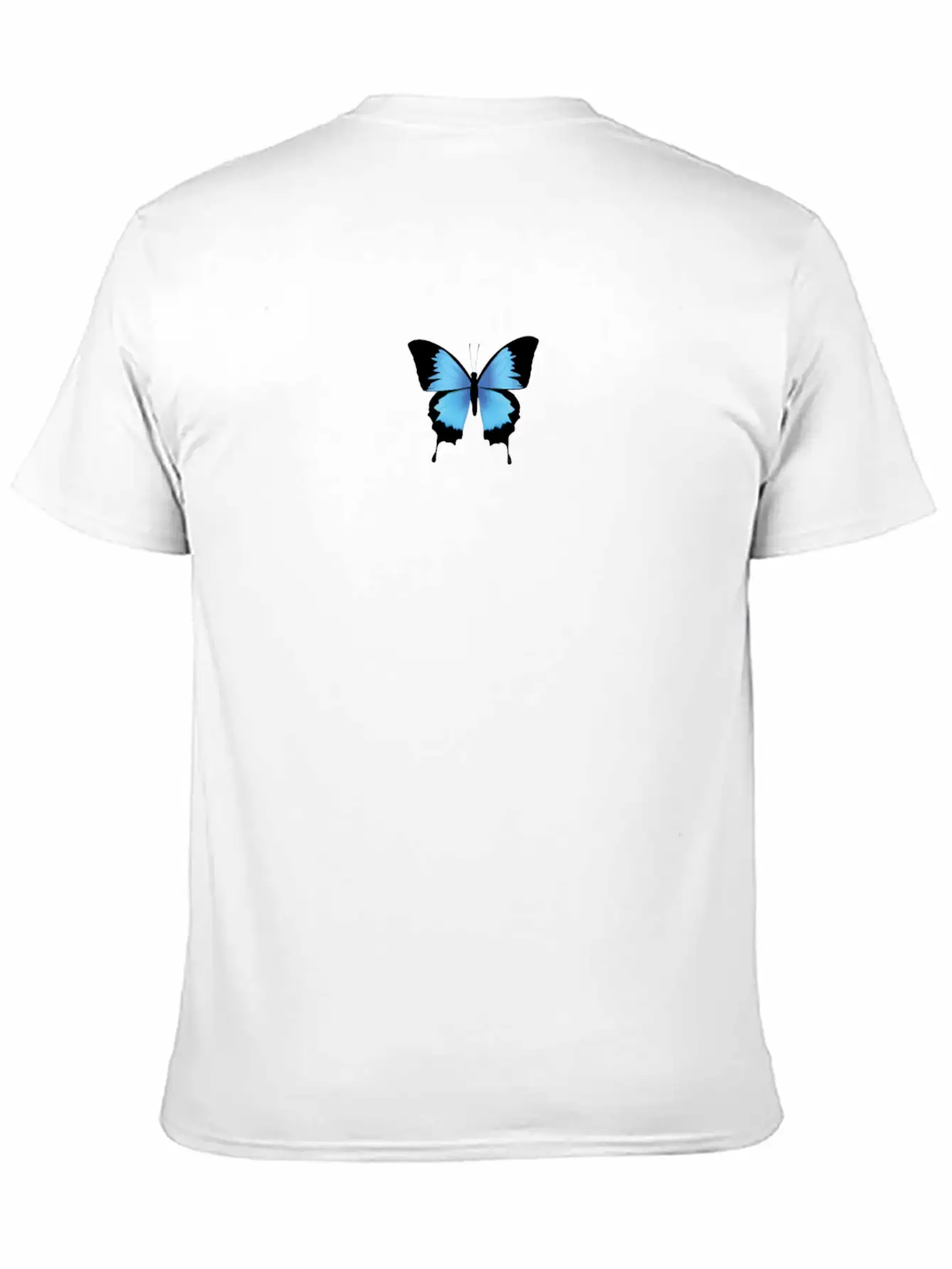 Aesthetic Butterfly Blue - Grunge Soft Grunge Classic Cotton Tee – Unisex Comfort For Any Season