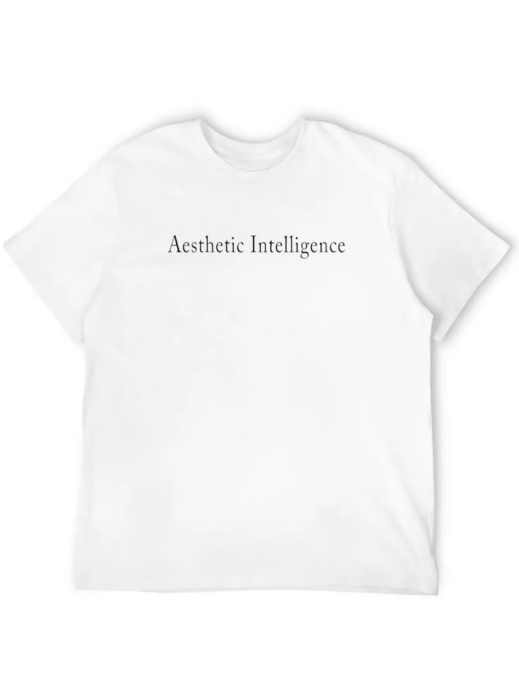Aesthetic Intelligence Ability Understand Interpre Timeless Short Sleeve Tee – Comfy And Minimalist Design