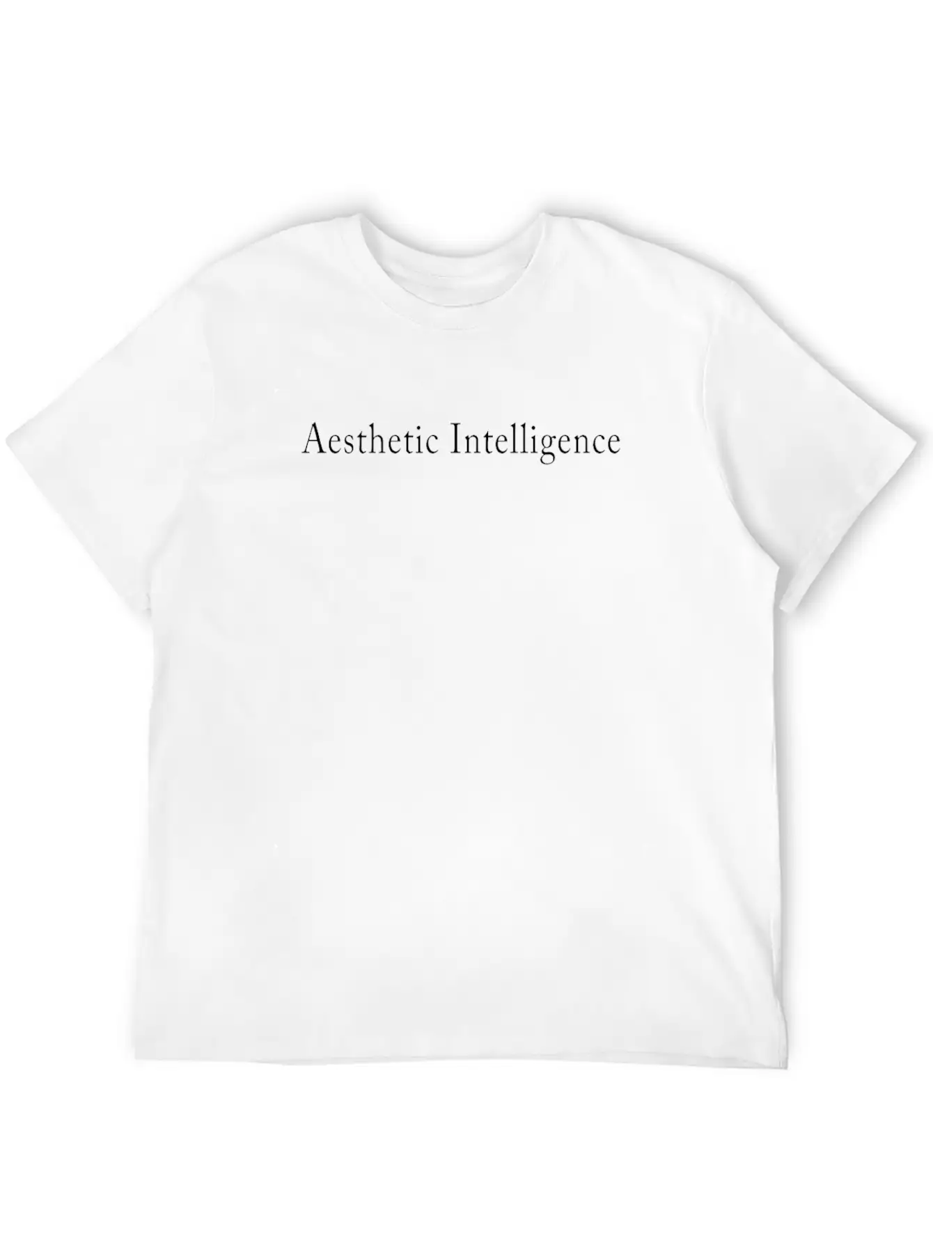Aesthetic Intelligence Ability Understand Interpre Timeless Short Sleeve Tee – Comfy And Minimalist Design