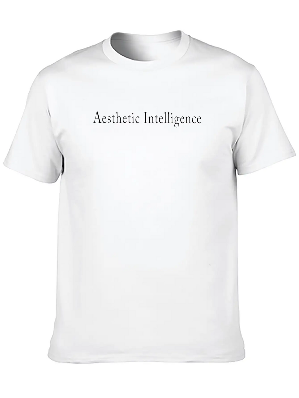 Aesthetic Intelligence Ability Understand Interpre Timeless Short Sleeve Tee – Comfy And Minimalist Design