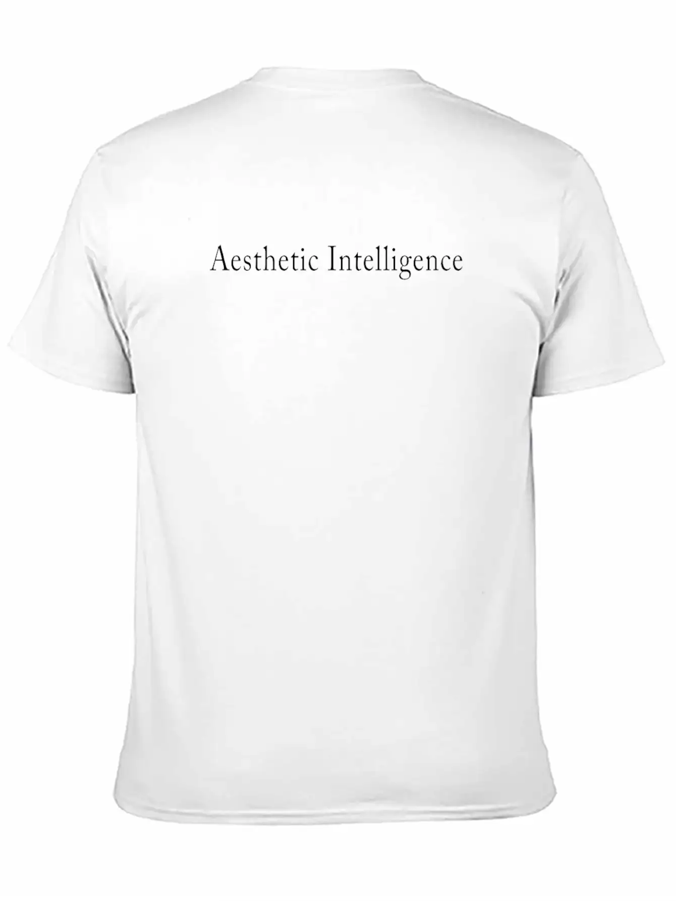 Aesthetic Intelligence Ability Understand Interpre Timeless Short Sleeve Tee – Comfy And Minimalist Design