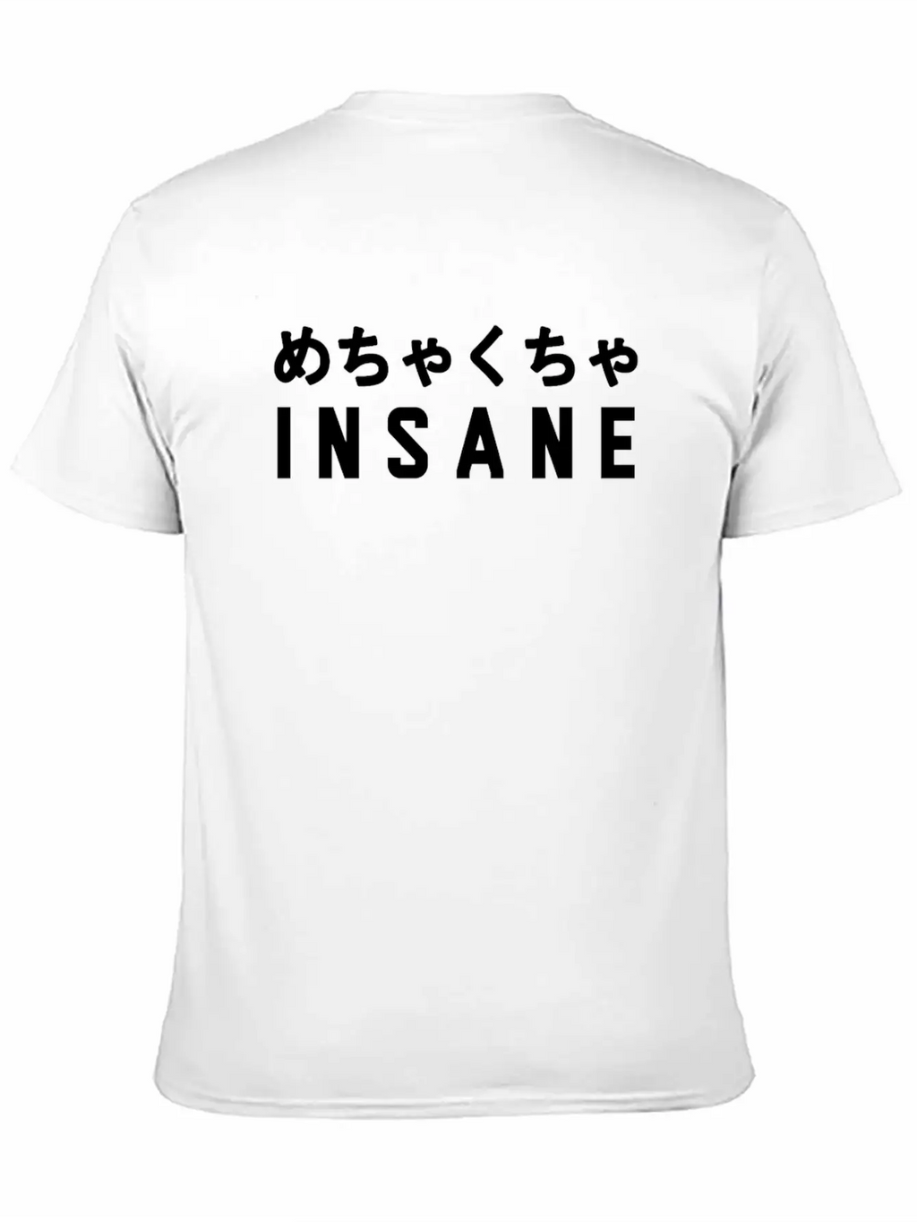 Aesthetic Vaporwave Insane Design With Japanese Classic Fit Graphic Tee For Daily Comfort – Unisex Cotton Shirt