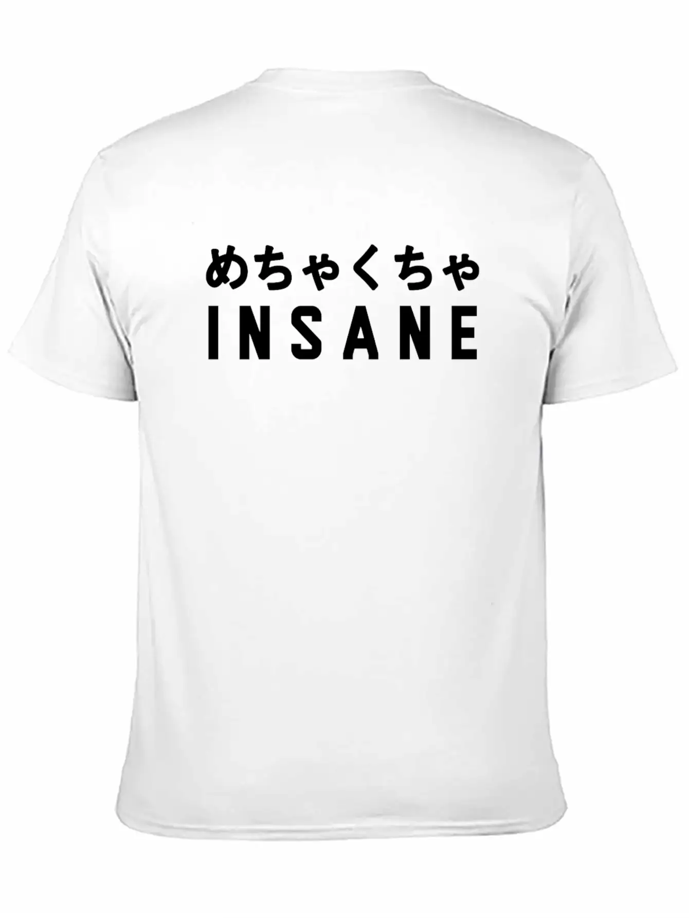 Aesthetic Vaporwave Insane Design With Japanese Classic Fit Graphic Tee For Daily Comfort – Unisex Cotton Shirt