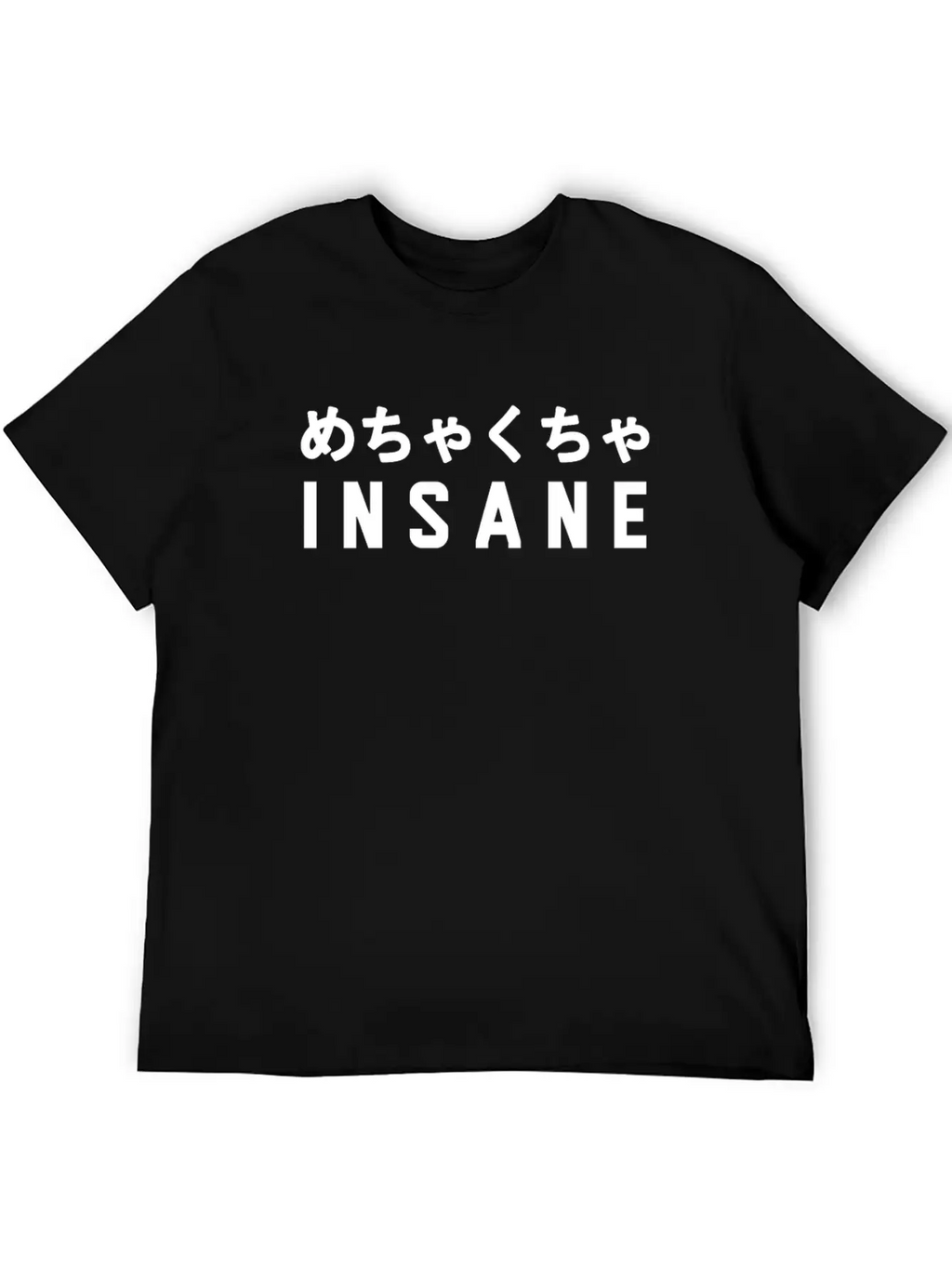 Aesthetic Vaporwave Insane Design With Japanese Classic Fit Graphic Tee For Daily Comfort – Unisex Cotton Shirt