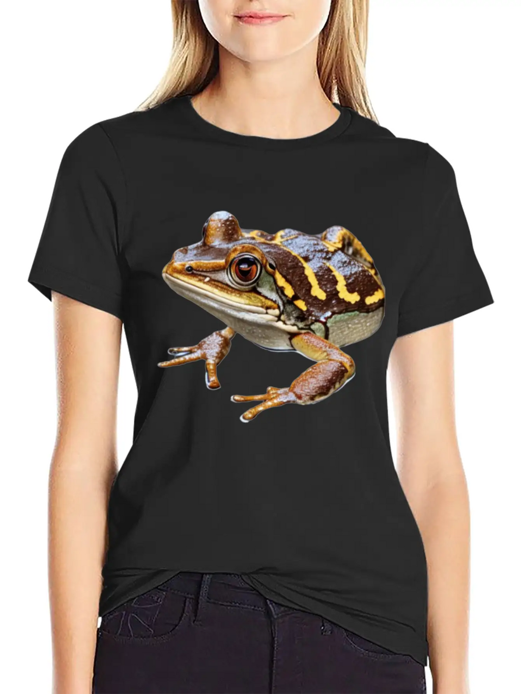 African Rain Frog Classic Fit Graphic Tee For Daily Comfort – Unisex Cotton Shirt