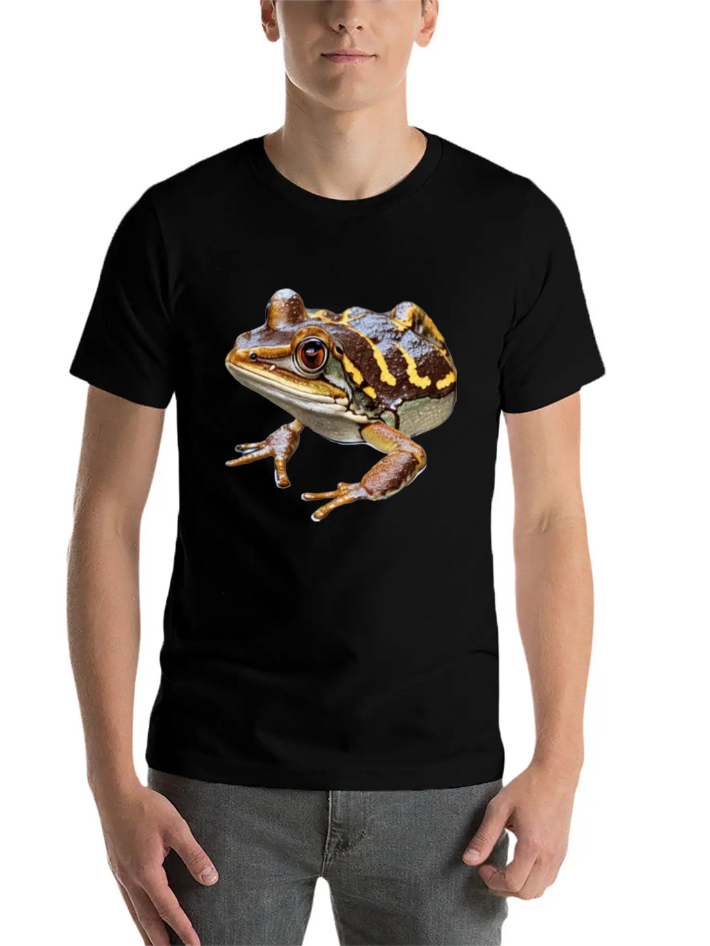 African Rain Frog Classic Fit Graphic Tee For Daily Comfort – Unisex Cotton Shirt