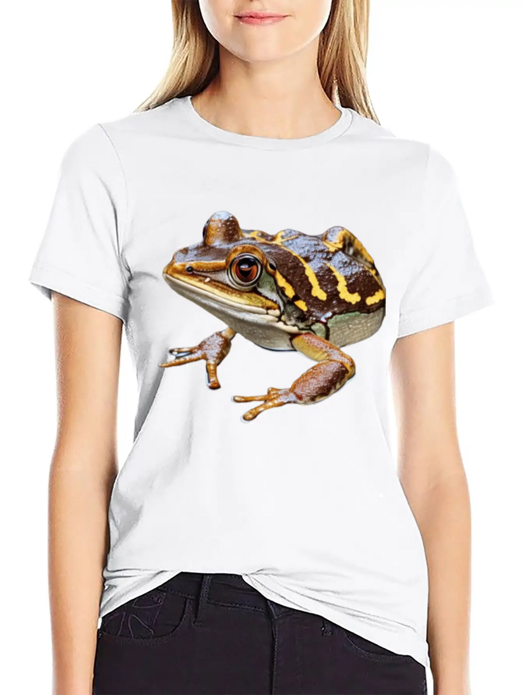 African Rain Frog Classic Fit Graphic Tee For Daily Comfort – Unisex Cotton Shirt
