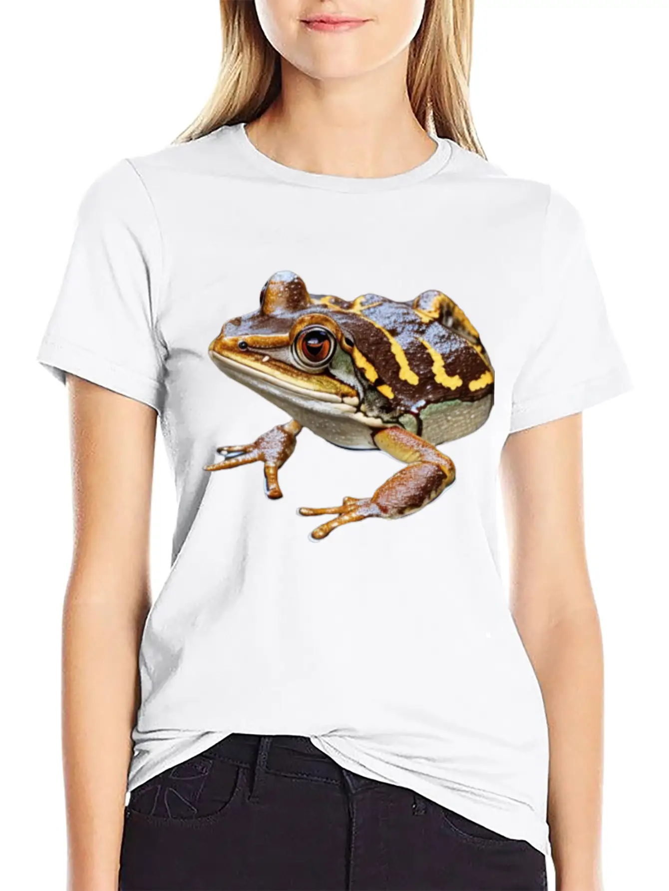 African Rain Frog Classic Fit Graphic Tee For Daily Comfort – Unisex Cotton Shirt