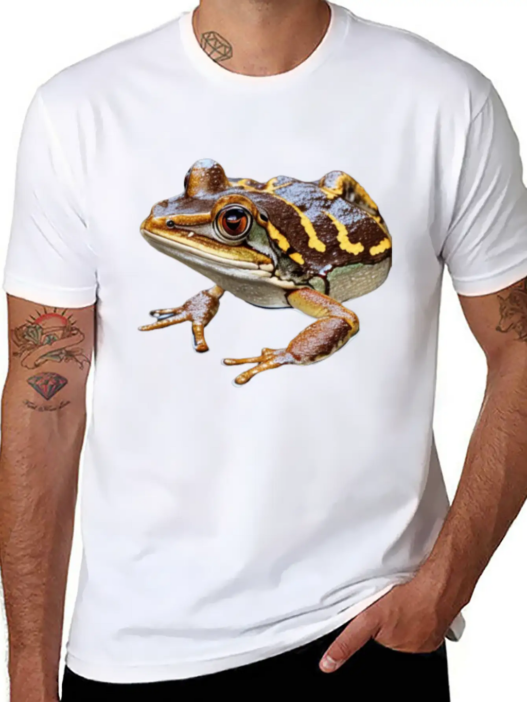 African Rain Frog Classic Fit Graphic Tee For Daily Comfort – Unisex Cotton Shirt