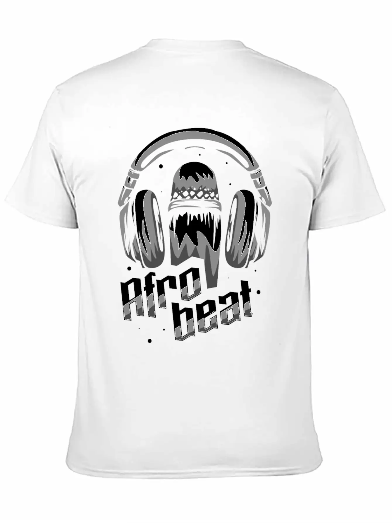 Afro Beat Gift Simple Everyday Graphic Tee – Lightweight Summer Wear