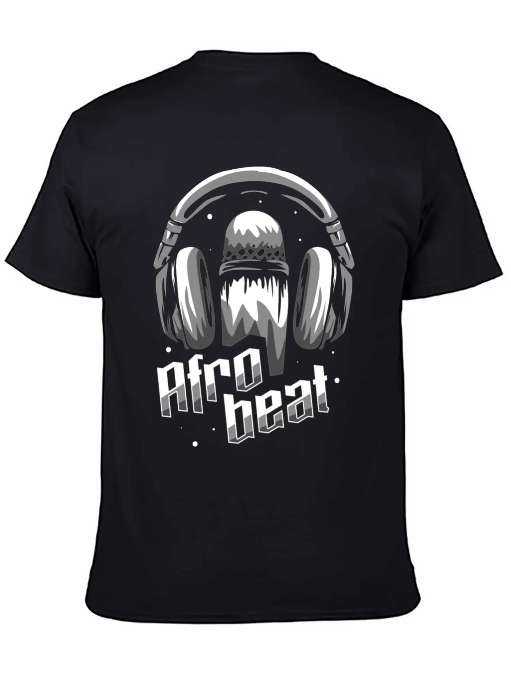 Afro Beat Gift Simple Everyday Graphic Tee – Lightweight Summer Wear