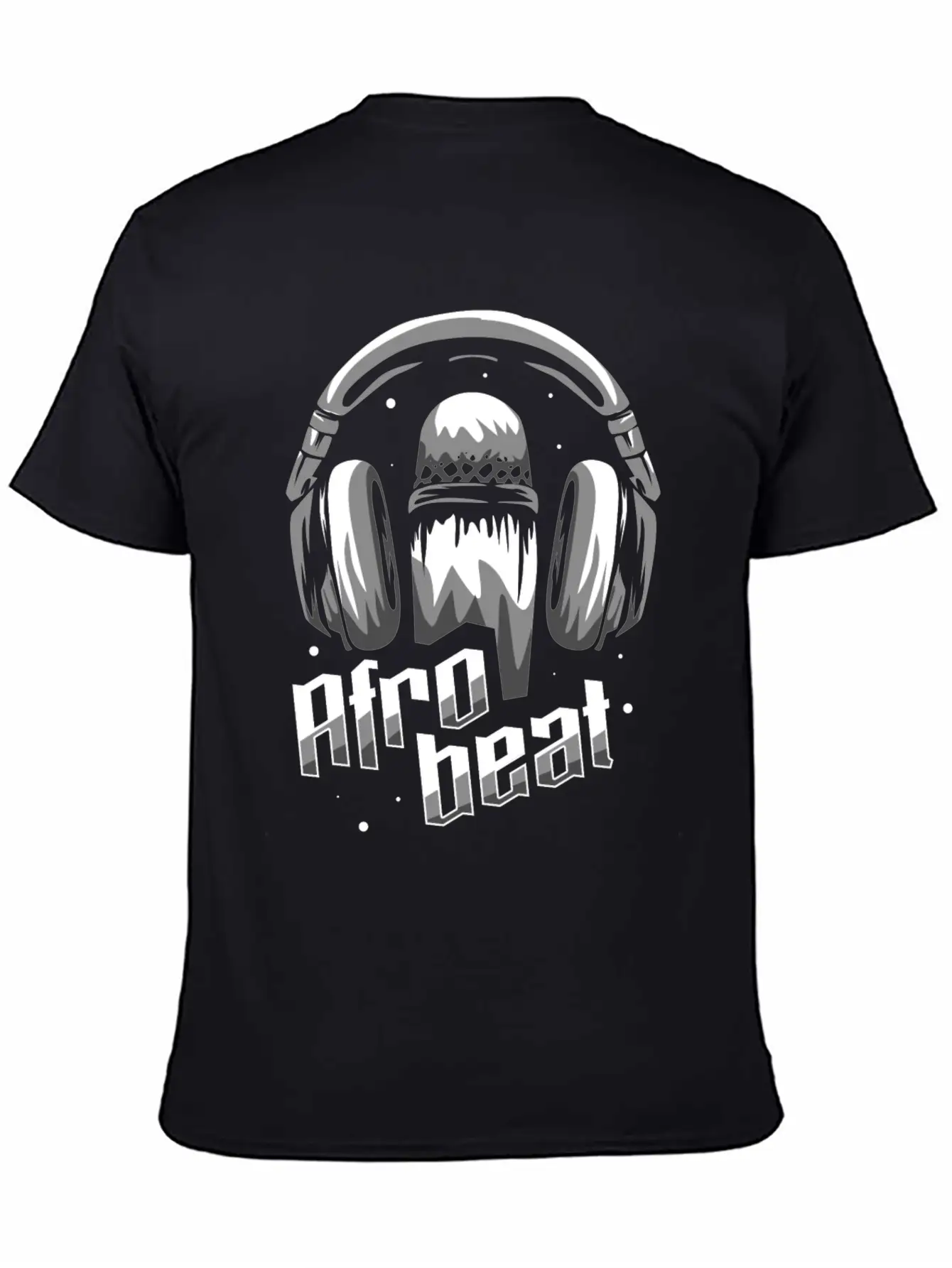Afro Beat Gift Simple Everyday Graphic Tee – Lightweight Summer Wear