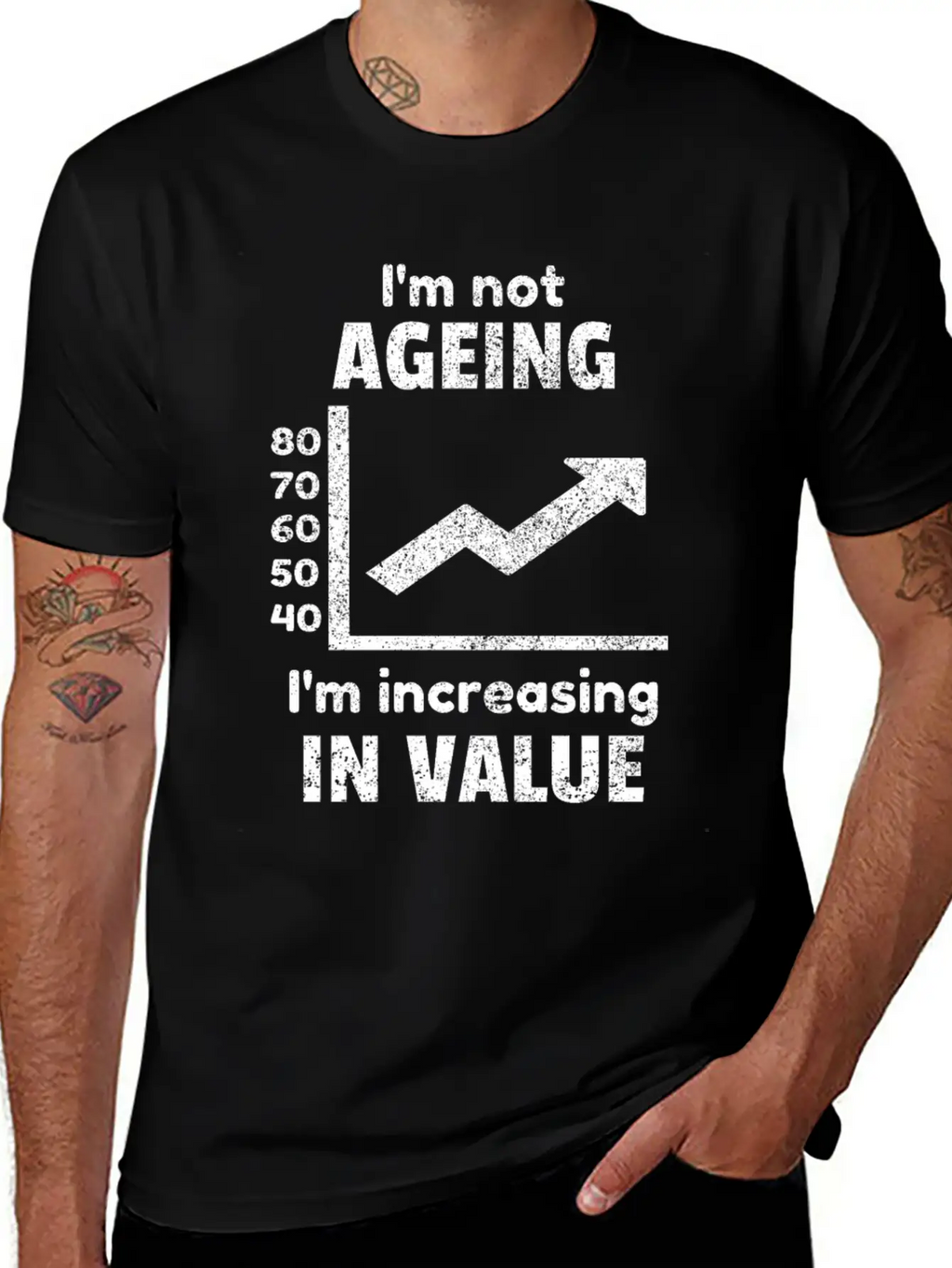 Ageing Age Old Aged Birthday Funny Quotes Idea Classic Cotton Tee – Unisex Comfort For Any Season
