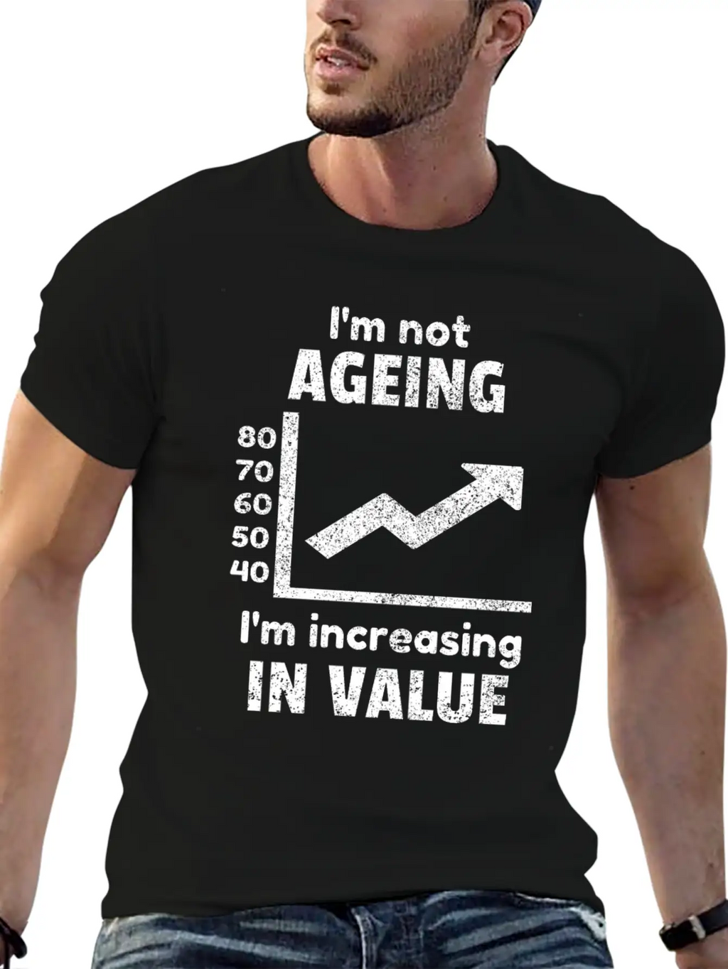 Ageing Age Old Aged Birthday Funny Quotes Idea Classic Cotton Tee – Unisex Comfort For Any Season