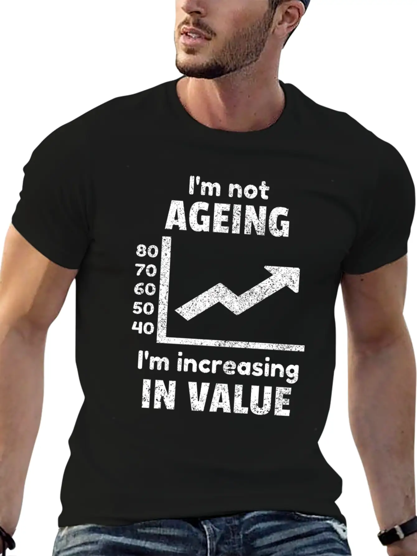 Ageing Age Old Aged Birthday Funny Quotes Idea Classic Cotton Tee – Unisex Comfort For Any Season