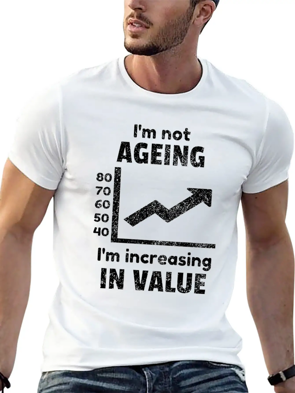 Ageing Age Old Aged Birthday Funny Quotes Idea Classic Cotton Tee – Unisex Comfort For Any Season