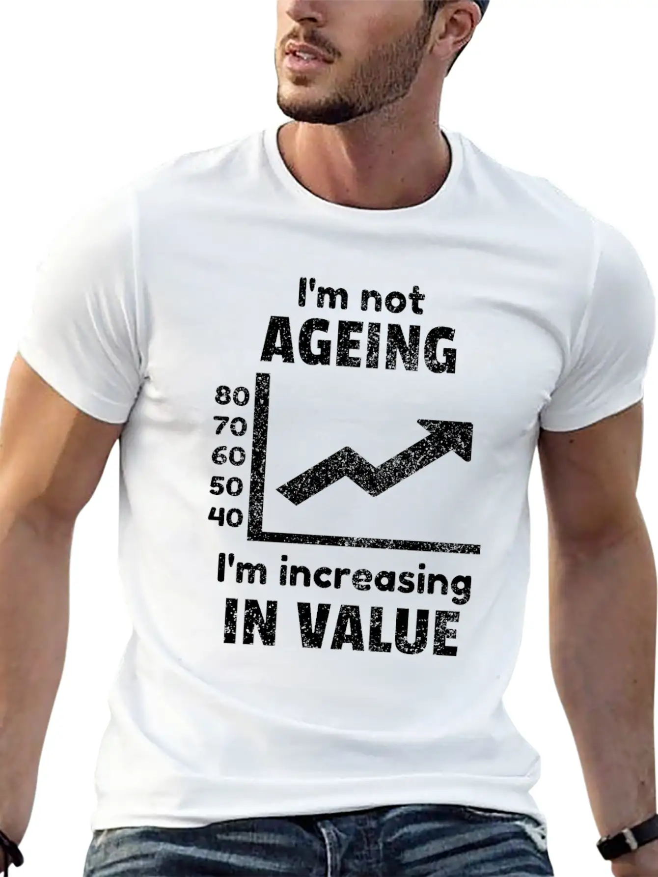 Ageing Age Old Aged Birthday Funny Quotes Idea Classic Cotton Tee – Unisex Comfort For Any Season